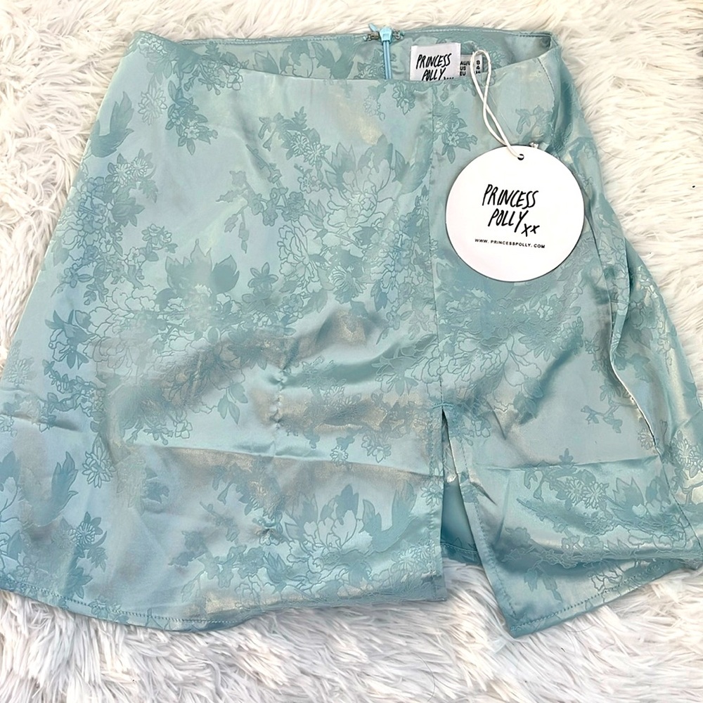 Light blue princess Polly mini skirt